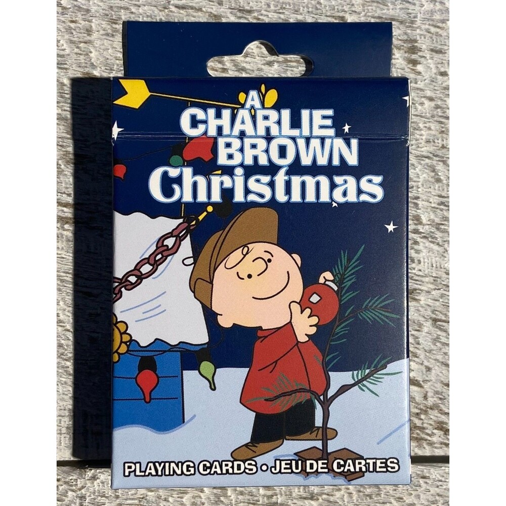 Charlie Brown Christmas Playing Cards Complete Deck Aquarius PC031